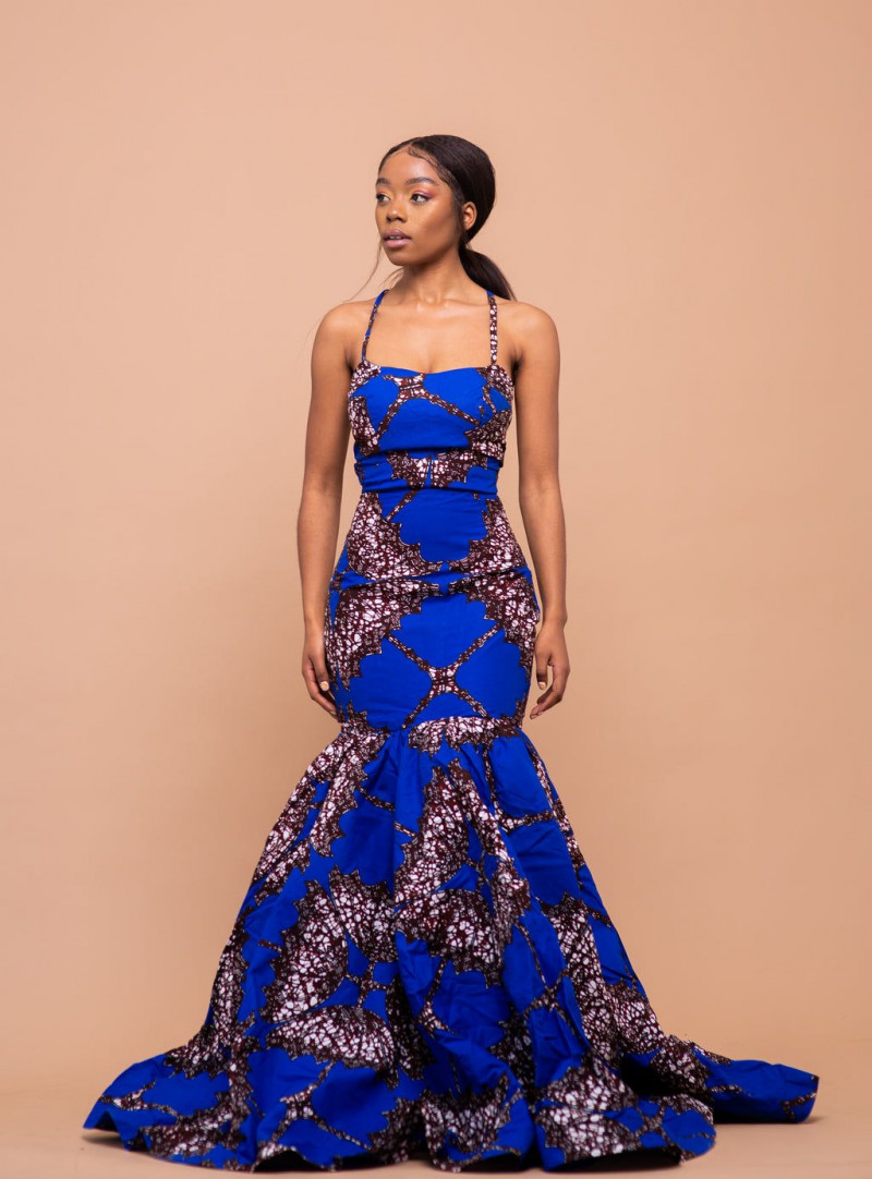 Chitenge blue Dresses 2023 