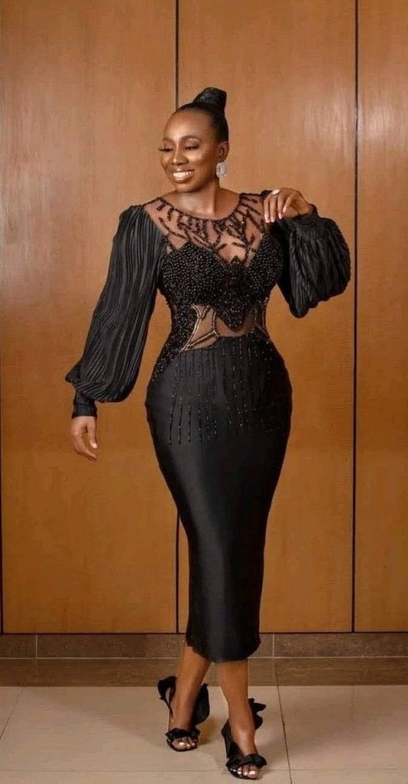 Outfit Ideas In Kaba and Slit Style For Funeral