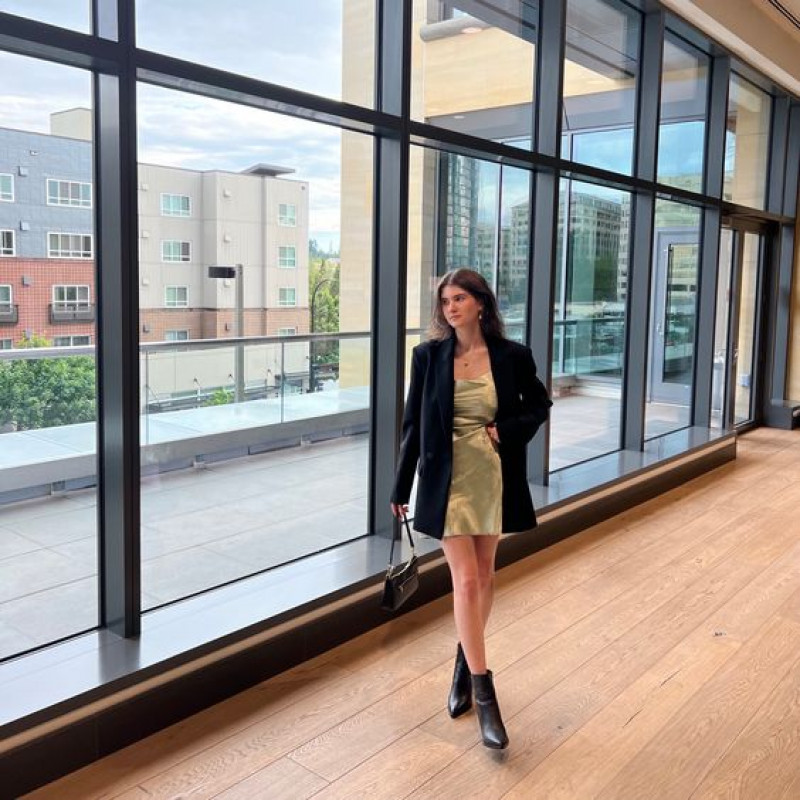 Slip Dress And Blazer Outfits Ideas Black Wool Coat, Window: jean sport aviation center,  real estate  