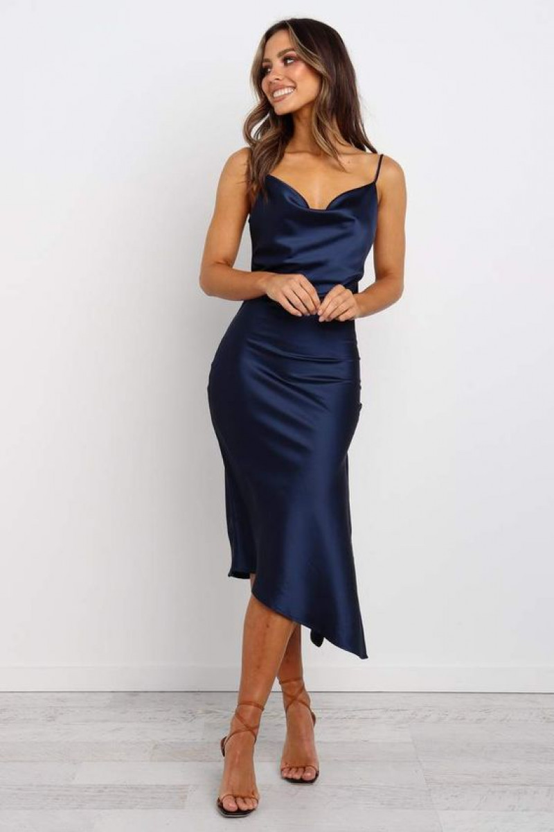 Navy Blue Prom Gown for a Night of Sophistication!: day dress,  cocktail dress,  party dress,  prom dresses,  women's dress,  navy blue  