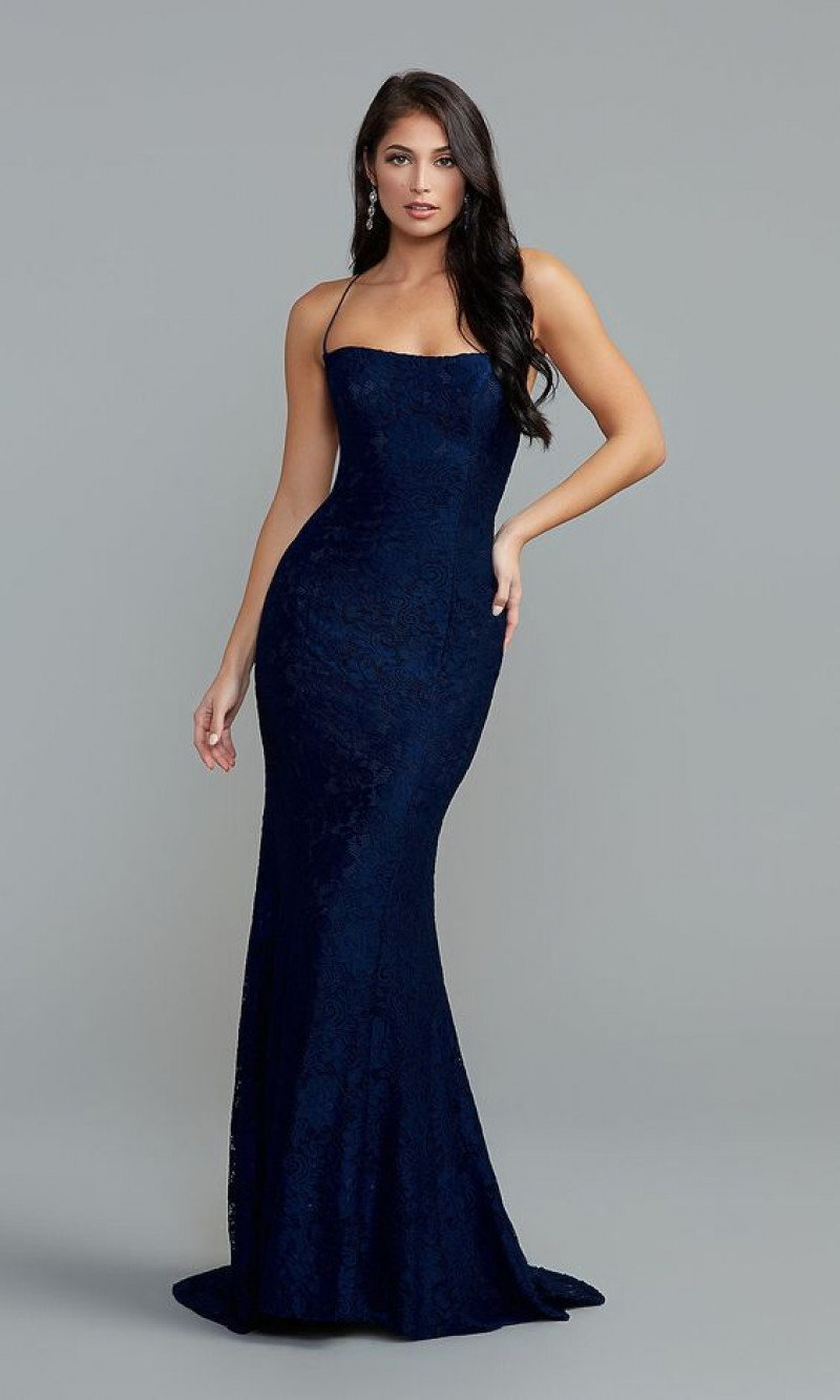 Stunning in a Navy Blue Mermaid Gown, Ready to Rock the Night!: day dress,  cocktail dress,  party dress,  prom dresses,  formal wear,  bridal party dress,  evening gown,  ball gown  