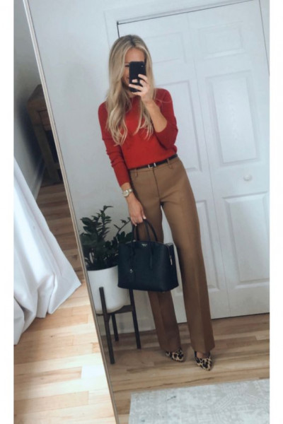Attire vibes with business casual, blouse: smart casual,  business casual,  crew neck  