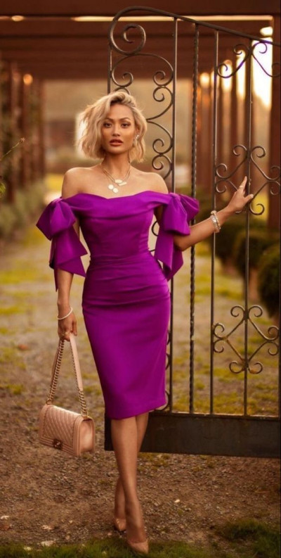 Purple attire vibes with bridal party dress, cocktail dress, evening gown: day dress,  cocktail dress,  sheath dress,  women's dress,  bridal party dress,  evening gown,  jovani 23645 dress,  jovani dress  