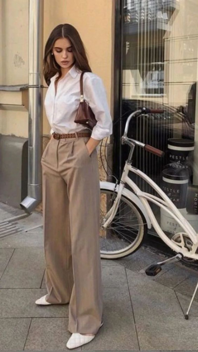 Attire ideas with dress shirt: aesthetic fashion,  bicycle handlebar,  bicycle frame,  bicycle wheel,  bicycle fork,  bicycle tire,  old money  