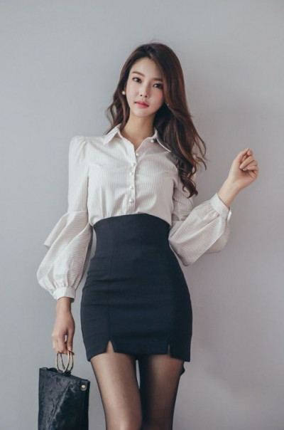 Attire ideas with dress shirt: festival fashion,  womens fashion,  women's apparel,  korean fashion,  asian fashion  